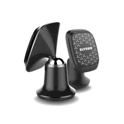 Eltoro Magnetic Metal Car Mount - Black
